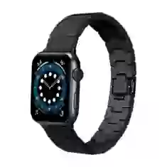 Ремінець Pitaka Retro Carbon Fiber Band для Apple Watch 49 | 45 | 44 | 42 mm Black/Grey (AWB1004)