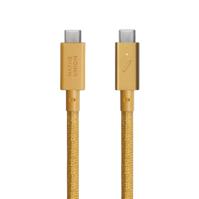 Кабель Native Union Belt Cable USB-C to USB-C 2.4 m Kraft (BELT-PRO2-KFT-NP)