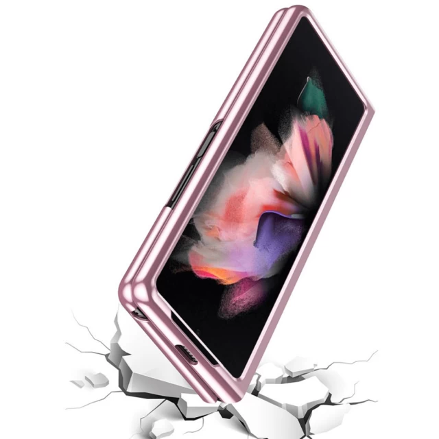 Чехол HRT Plating Case для Samsung Galaxy Fold3 (F926) Pink (9145576231371)