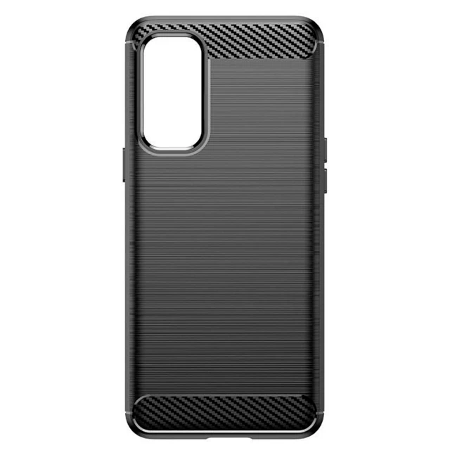 Чохол HRT Carbon Case для OnePlus Nord 2 5G Black (9145576232149)