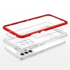 Чехол HRT Clear 3in1 Case для Samsung Galaxy A52s 5G | A52 5G/4G Transparent Red (9145576242773)
