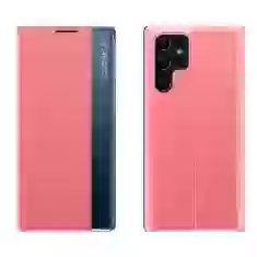 Чохол-книжка HRT Sleep Case для Samsung Galaxy S22 Ultra Pink (9145576240991)
