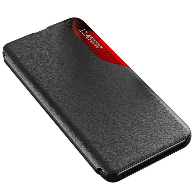 Чехол-книжка HRT Eco Leather View Case для Samsung Galaxy A73 Black (9145576245644)