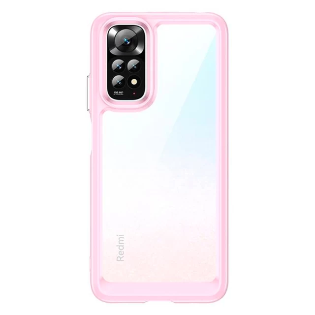 Чехол HRT Outer Space для Xiaomi Redmi Note 11 Pink (9145576248843)