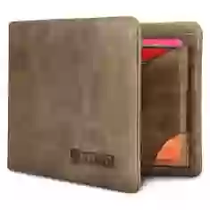 Кожаный кошелек iCarer Khaki (RIQB005-90452-2-GG)