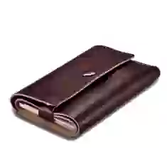 Кожаный кошелек iCarer Mini Brown (IB009-91096-3-CO)