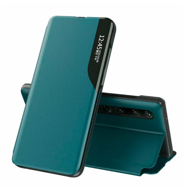 Чохол-книжка HRT Eco Leather View Case для Xiaomi Mi 10T | 10T Pro Green (9111201916326)