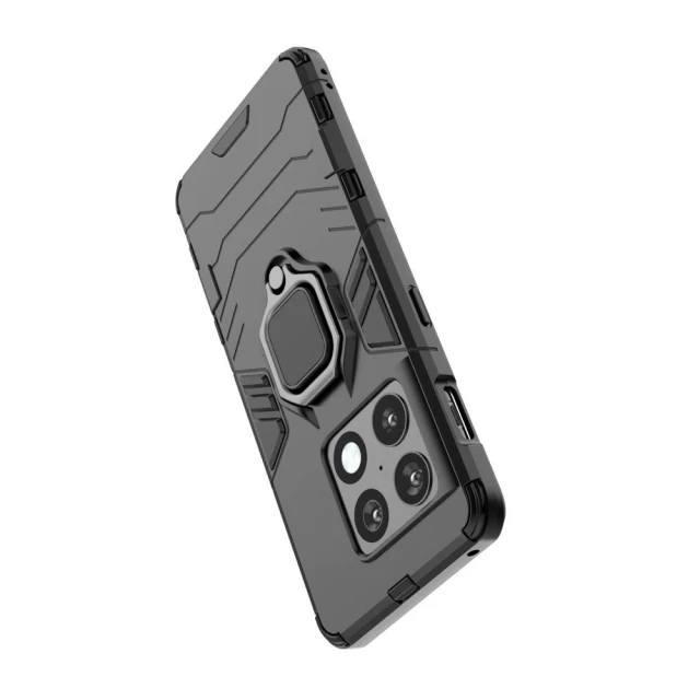 Чехол HRT Ring Armor для OnePlus 10 Pro Black (9145576257036)