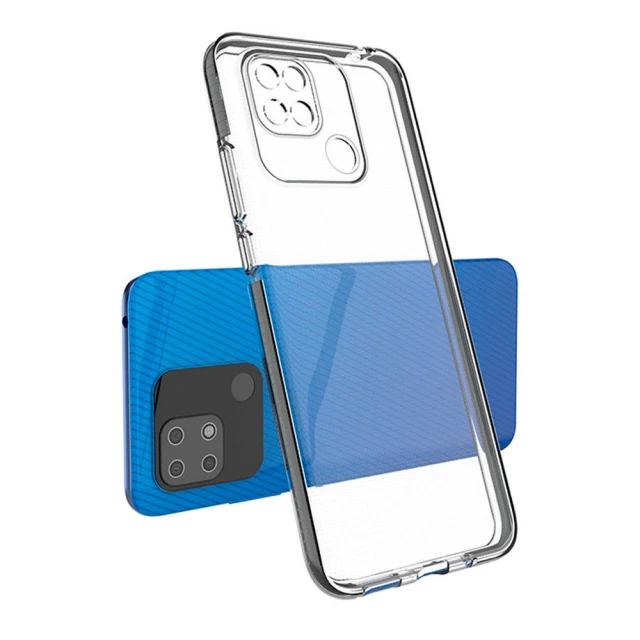 Чехол HRT Spring Case для Xiaomi Redmi 10C Light Blue (9145576265277)