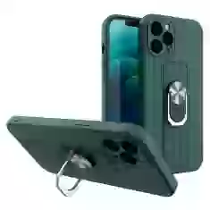 Чохол HRT Ring Case для Xiaomi Redmi Note 9 Pro | 9S Dark Green (9145576215951)