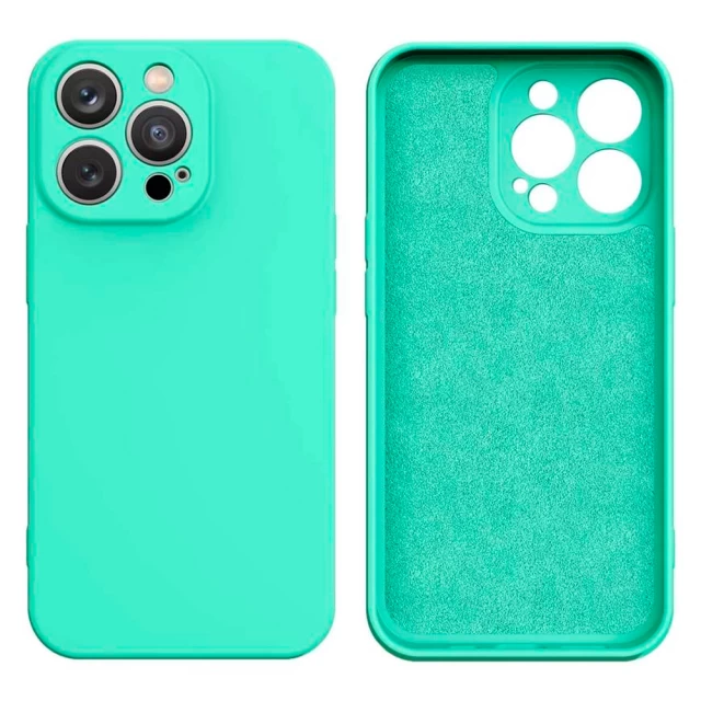 Чохол HRT Silicone Case для Samsung Galaxy A12 Mint Green (9145576262719)