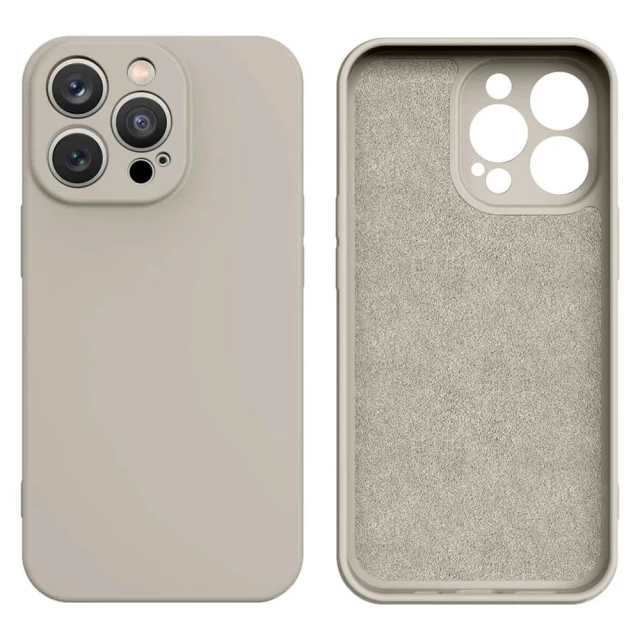 Чохол HRT Silicone Case для Samsung Galaxy A12 Beige (9145576262740)