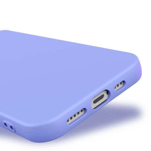 Чехол HRT Silicone Case для Samsung Galaxy A12 Purple (9145576262764)