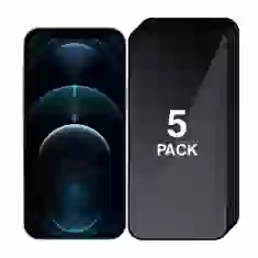 Комплект захисного скла PRIVACY Upex Anti-Peeping Full-Screen для iPhone 11 Pro | XS | X Black (5 pack)