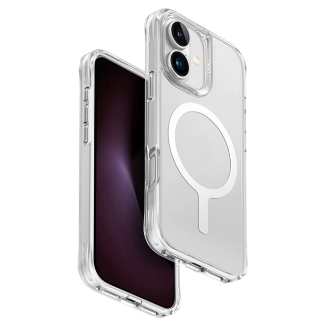 Чехол UNIQ LifePro Xtreme для iPhone 16 Frost Clear with MagSafe (UNIQ-IP6.1(2024)-LXAFMCLR)