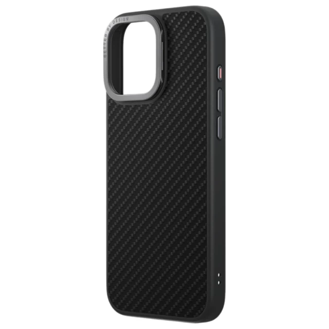 Чехол UNIQ Keva Max для iPhone 16 Pro Max Carbon Black with MagSafe (UNIQ-IP6.9P(2024)-KEVMMBLK)