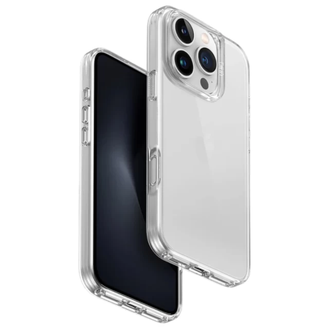 Чохол UNIQ Air Fender для iPhone 16 Pro Transparent (UNIQ-IP6.3P(2024)-AIRFNUD)