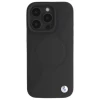 Чехол BMW Signature Leather Half Textured & Circle для iPhone 16 Pro Black with MagSafe (BMHMP16L23RTPK)