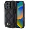 Чехол Guess Quilted Metal Logo для iPhone 16 Pro Black (GUHCP16LPSQSQSK)