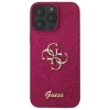 Чехол Guess Glitter Script Big 4G для iPhone 16 Pro Max Purple (GUHCP16XHG4SGU)