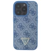 Чехол Guess Crossbody 4G Metal Logo для iPhone 16 Pro Blue (GUHCP16LP4TDSCPB)