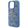 Чехол Guess 4G Big Metal Logo для iPhone 16 Pro Max Blue (GUHCP16X4GMGBL)