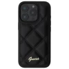 Чехол Guess Quilted Metal Logo для iPhone 16 Pro Max Black (GUHCP16XPSQSQSK)