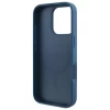 Чехол Guess 4G Collection Leather Metal Logo для iPhone 16 Pro Max Blue with MagSafe (GUHMP16XG4GFRB)