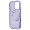 Чехол Guess IML Flowers Wreath для iPhone 16 Pro Purple with MagSafe (GUHMP16LHFWFCU)