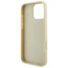 Чехол Guess Glitter Script Big 4G для iPhone 16 Pro Gold (GUHCP16LHG4SGD)