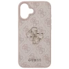 Чехол Guess 4G Big Metal Logo для iPhone 16 Plus Pink (GUHCP16M4GMGPI)