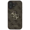 Чехол Guess 4G Big Metal Logo для iPhone 16 Brown (GUHCP16S4GMGBR)