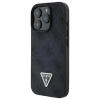 Чехол Guess Leather 4G Triangle Strass для iPhone 16 Pro Max Black (GUHCP16XP4TDPK)