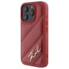 Чехол Karl Lagerfeld Quilted Signature для iPhone 16 Pro Max Red (KLHCP16XPQDSMGR)