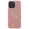 Чехол Guess Glitter Script Big 4G для iPhone 16 Pro Pink (GUHCP16LHG4SGP)