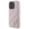 Чехол Karl Lagerfeld Quilted Signature для iPhone 16 Pro Max Pink (KLHCP16XPQDSMGP)