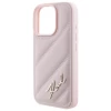 Чехол Karl Lagerfeld Quilted Signature для iPhone 16 Pro Max Pink (KLHCP16XPQDSMGP)