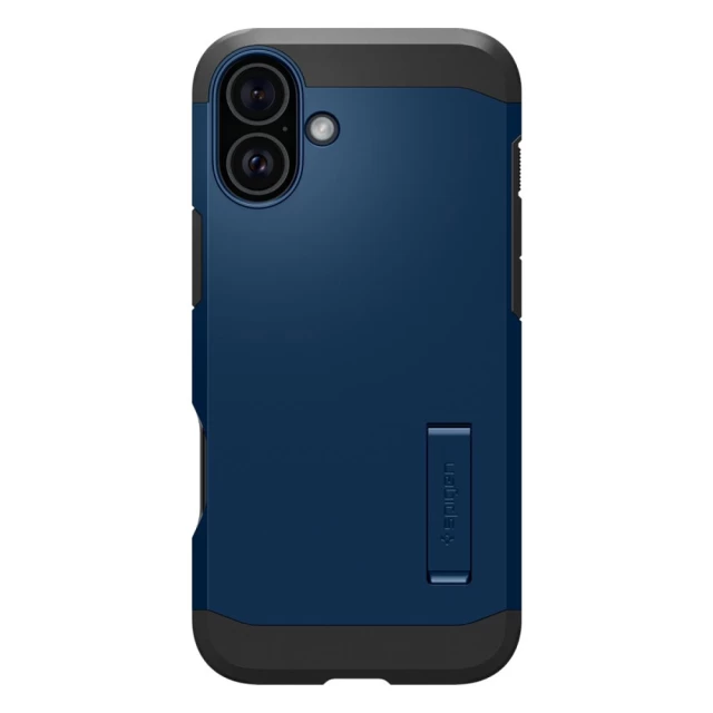 Чохол Spigen Tough Armor для iPhone 16 Navy Blue with MagSafe (ACS08217)