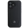 Чехол Mercedes Leather Urban для iPhone 16 Plus Black (MEHCP16MARMBK)