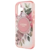 Чехол Guess IML Flower & Tonal Circle для iPhone 16 Plus Pink with MagSafe (GUHMP16MHFWBDCEP)