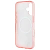 Чехол Guess IML Flower & Tonal Circle для iPhone 16 Plus Pink with MagSafe (GUHMP16MHFWBDCEP)