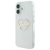 Чехол Guess IML Heart для iPhone 16 Plus Transparent (GUHCP16MHCHGSPT)