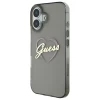 Чехол Guess IML Heart для iPhone 16 Black (GUHCP16SHCHGSPK)