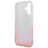 Чехол Guess IML Glitter Gradient для iPhone 16 Pink with MagSafe (GUHMP16SHGRCELP)