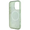 Чехол Guess IML Flower & Tonal Circle для iPhone 16 Pro Green with MagSafe (GUHMP16LHFWBDCEN)