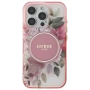 Чехол Guess IML Flower & Tonal Circle для iPhone 16 Pro Max Pink with MagSafe (GUHMP16XHFWBDCEP)