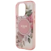 Чехол Guess IML Flower & Tonal Circle для iPhone 16 Pro Max Pink with MagSafe (GUHMP16XHFWBDCEP)