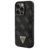 Чехол Guess 4G Triangle Metal Logo для iPhone 16 Pro Black (GUHCP16LPG4GPK)