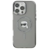 Чохол Karl Lagerfeld IML Metal Karl Head для iPhone 16 Pro Black with MagSafe (KLHMP16LHLSKIK)