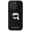 Чохол Karl Lagerfeld Monogram Karl Head Pin для iPhone 16 Pro Max Black (KLHCP16XPGKLKIPK)